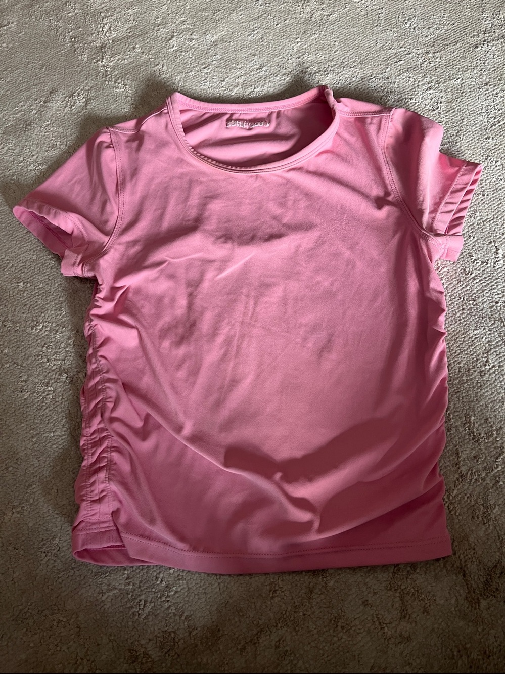 Gold Hinge Pink Short Sleeve Top Tee Shirt